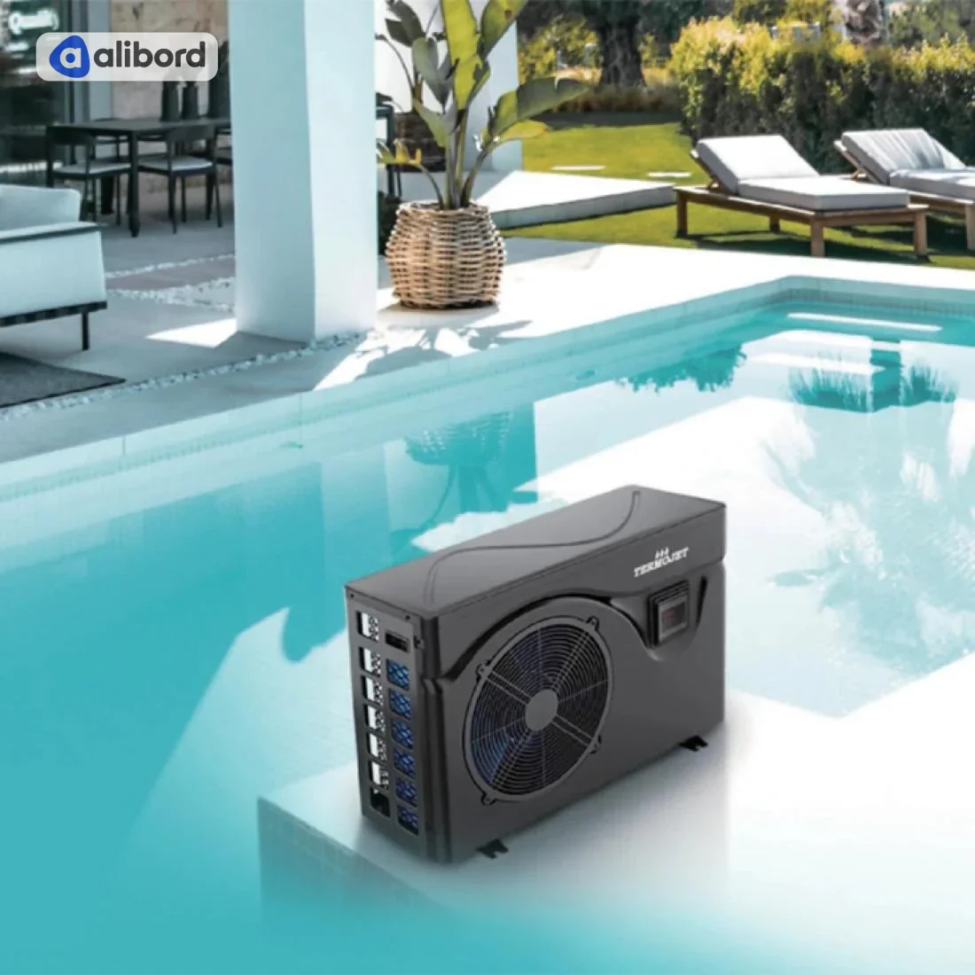 Тепловий насос для басейнаTermojet Dolphin SPR4INVM — фото 4