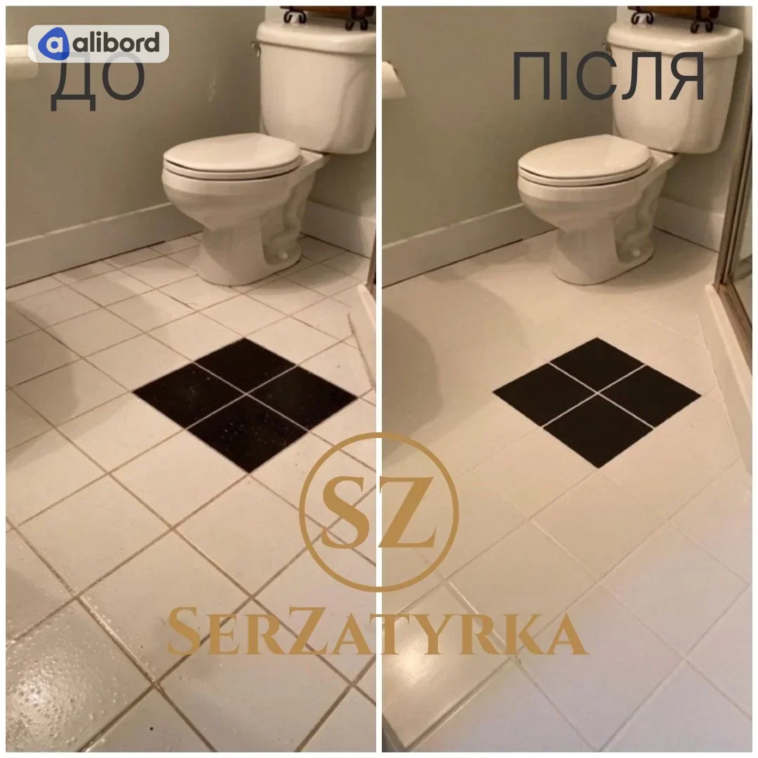 Видалення плісняви зі швів плитки Львів SERZATYRKA — фото 3