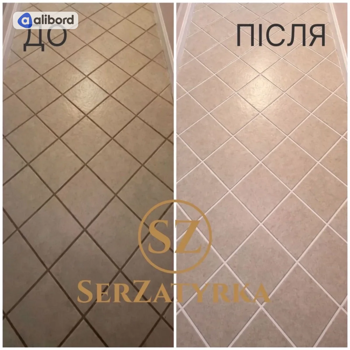Перефугування міжплиточних швів Львів SerZatyrka