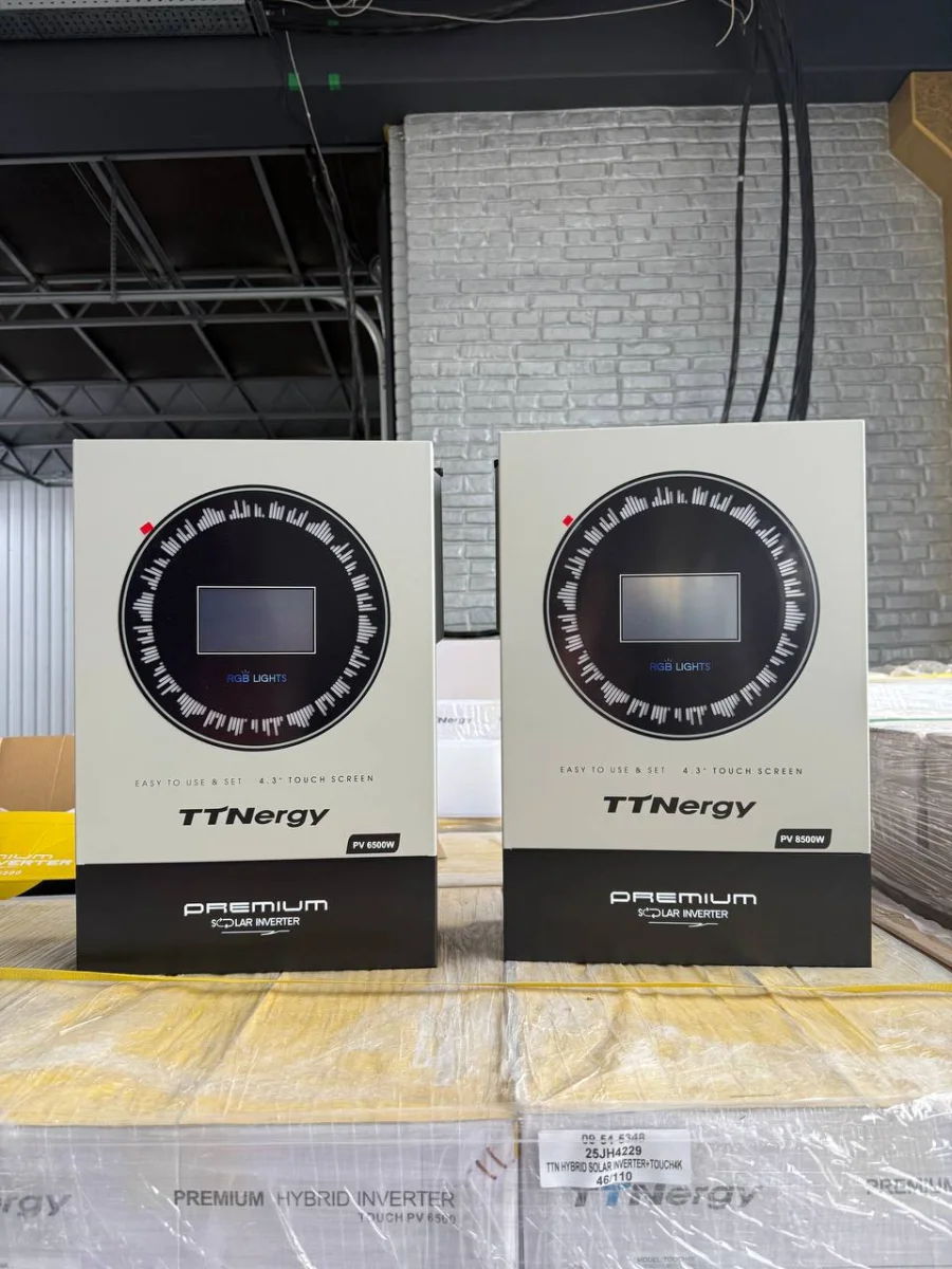 Інвертор 48В TTN TOUCH 6.2Kвт (оновлена версія 2026)