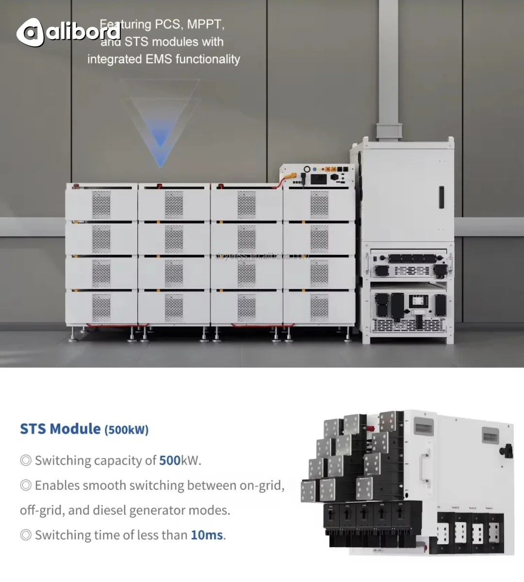 Deye BOS-B Pro-A3 (C&amp;I ESS Solution) — фото 2