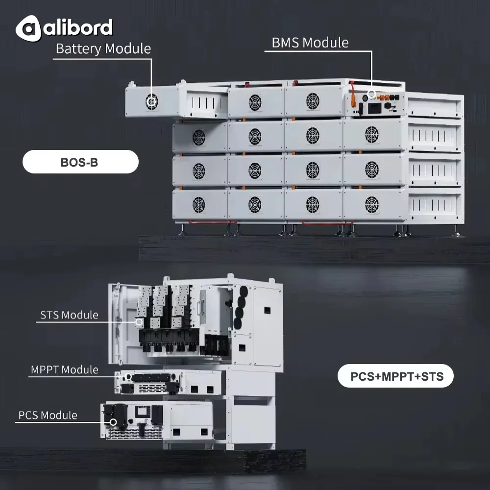 BOS-B-PRO-A3 257 kWh  Deye батарея BOS-B Pro-A3 51.2B 314Ач 257кВт•ч 100кВт 125kBт 2.5MВт