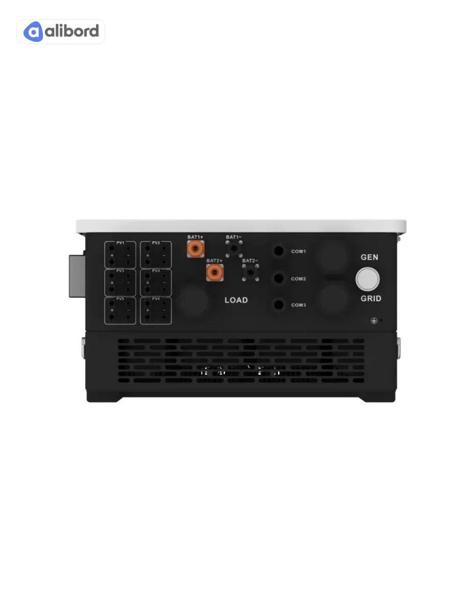 Гібридний трифазний інвертор Deye SUN-80K-SG02HP3-EU-EM6 — 80 кВт (6 MPPT, високовольтний, WiFi) — фото 5