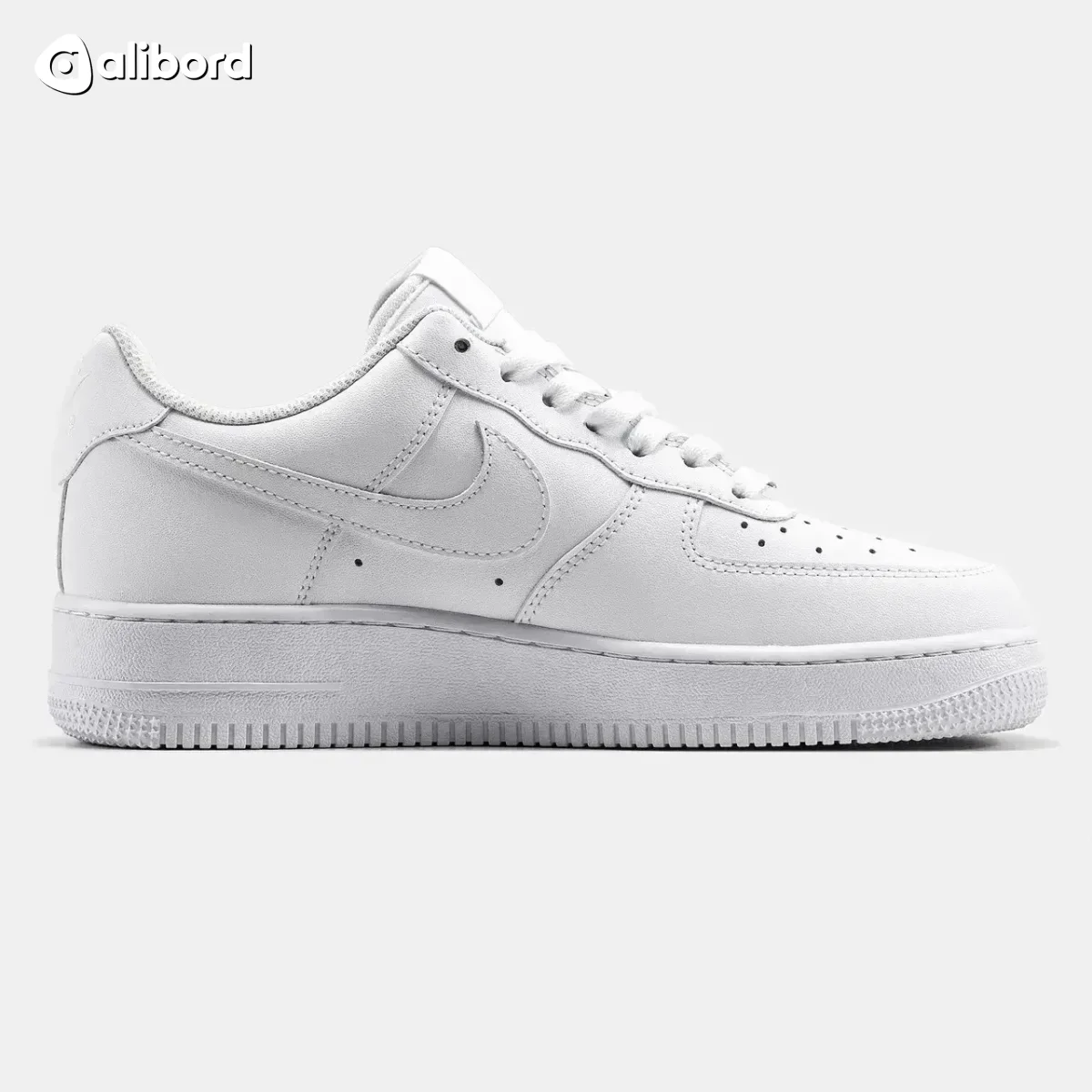 Кросівки Nike Air Force White Premium жіночі — фото 6