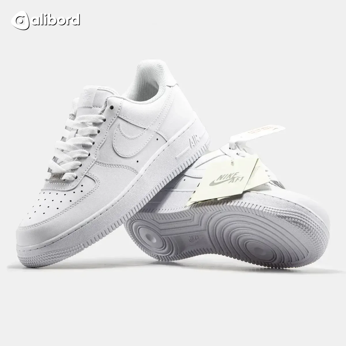Кросівки Nike Air Force White Premium — фото 7