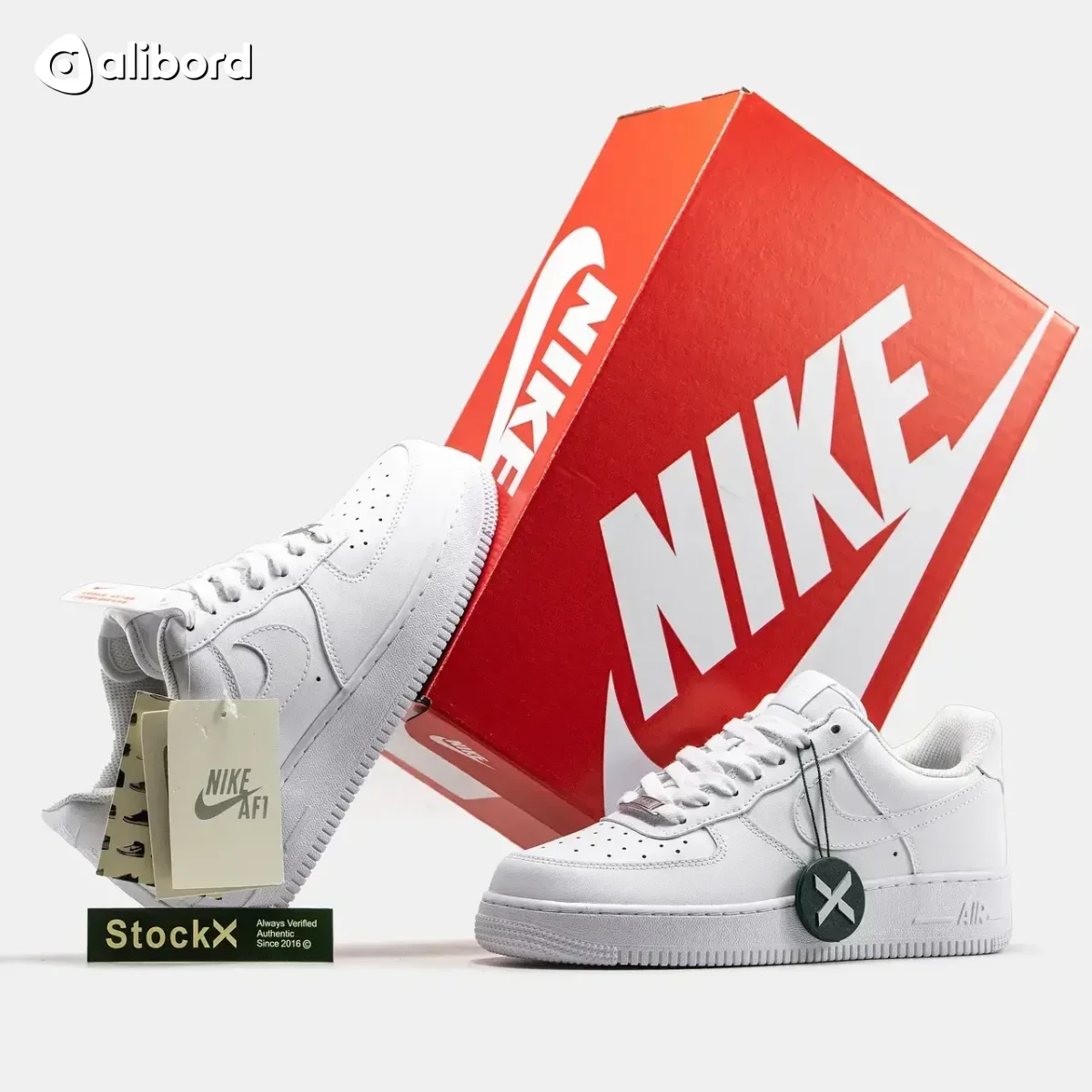 Кросівки Nike Air Force White Premium — фото 8
