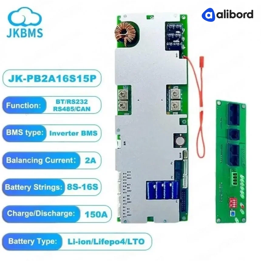 Інверторна БМС плата JK-PB2A16S15P