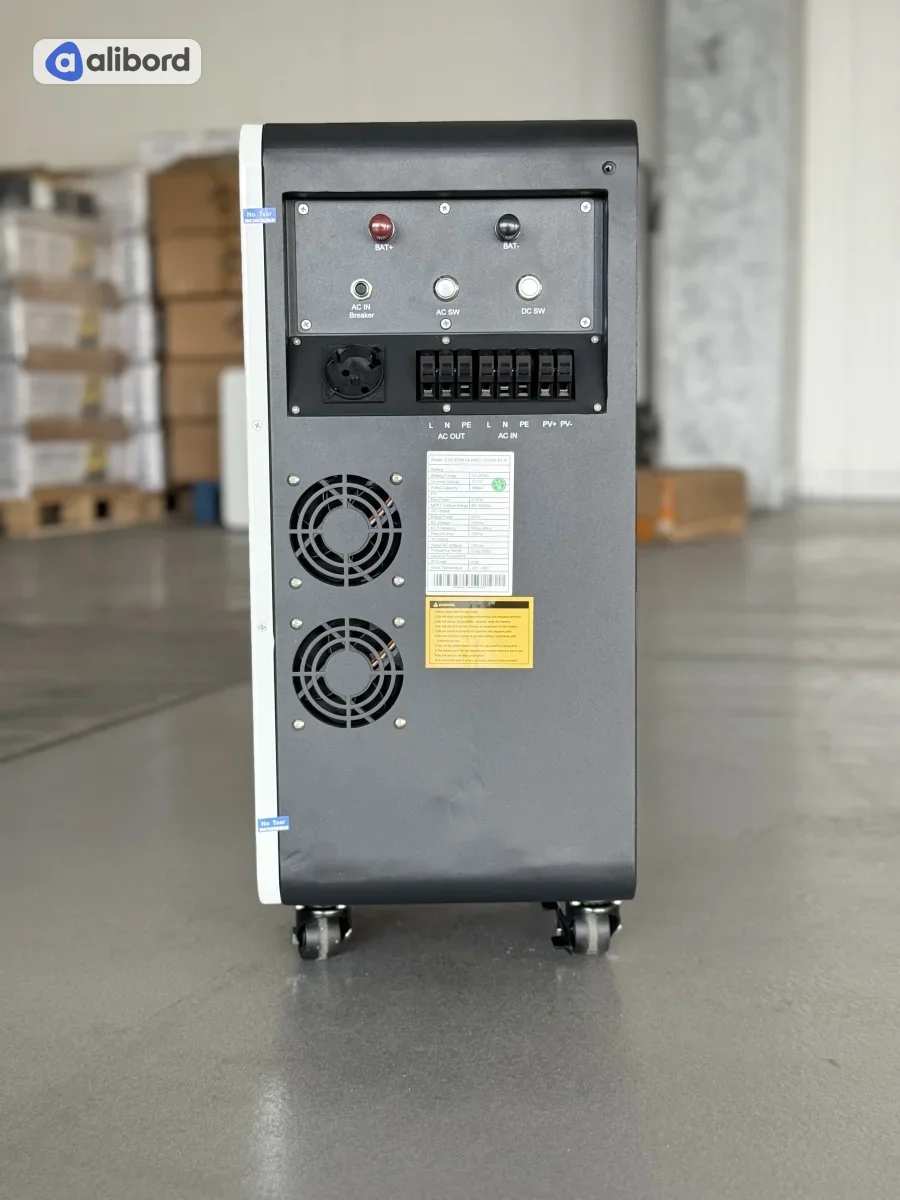TTN ALL-IN-ONE INVERTER & BATTERY+ 51.2V100AH + 6KW