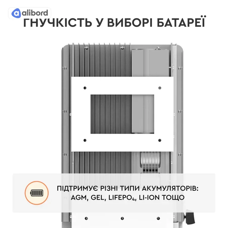Інвертор Deye 6 kW SUN-06K-SG05LP1-EU Deye WiFi  (6 kW, 1 фаза, 2 MPPT, LV) — фото 6