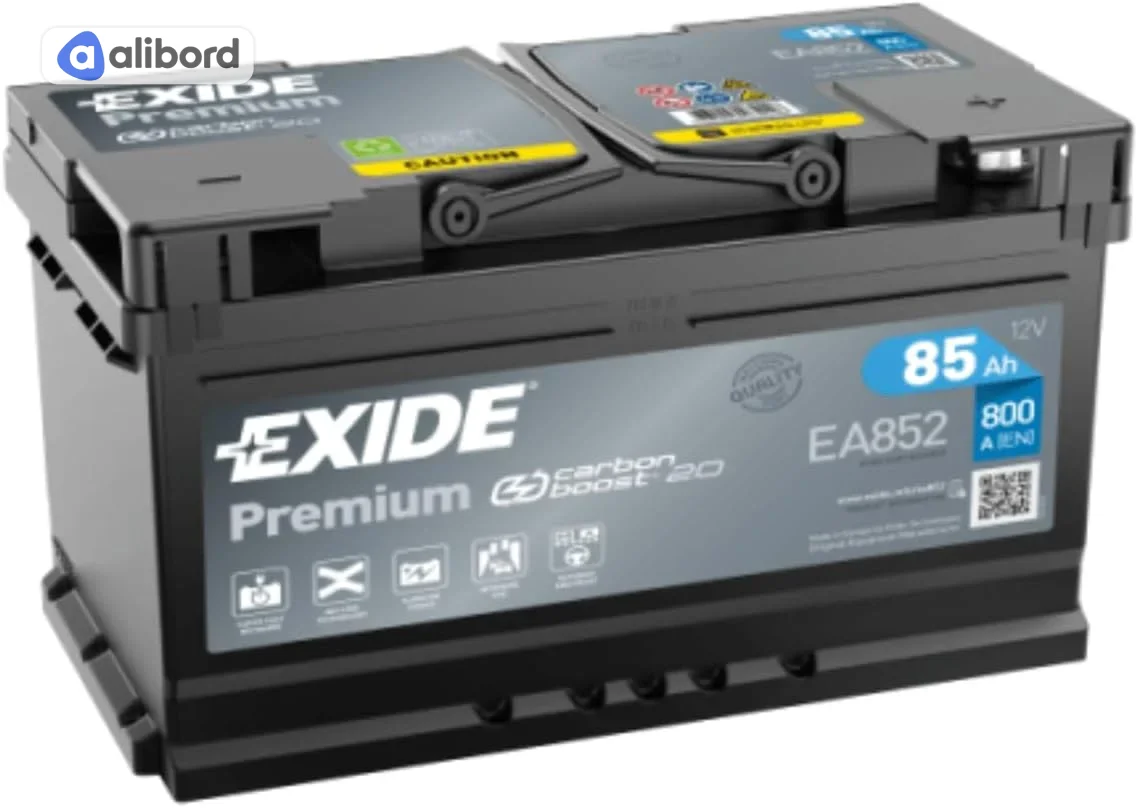 Акумулятор 85Ah-12v Exide PREMIUM (315х175х175), R, EN800 EA852