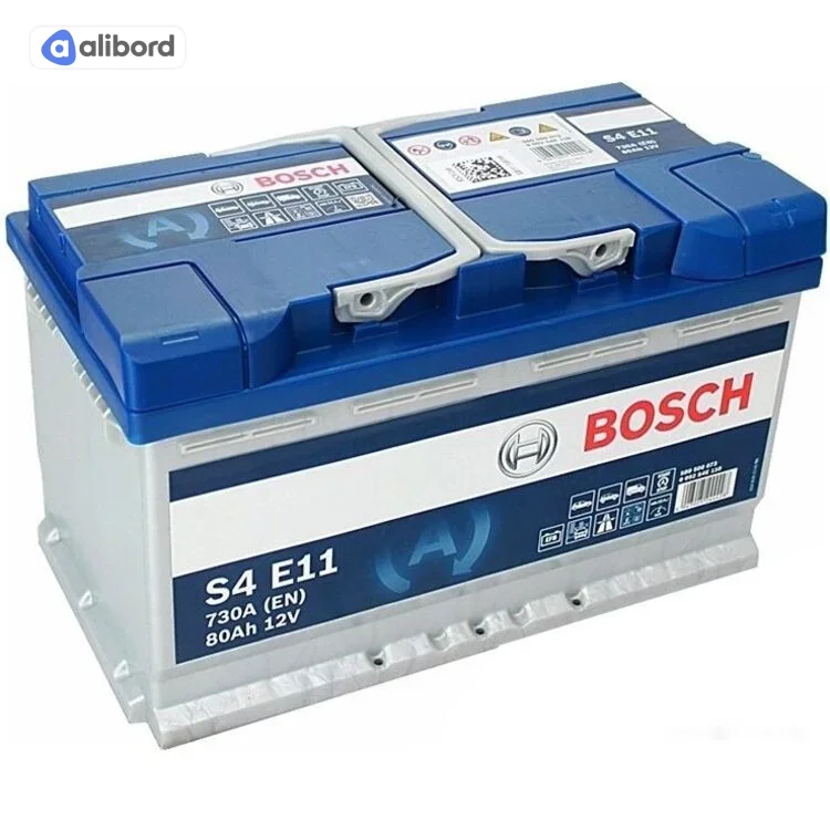 Акумулятор 80Ah-12v BOSCH EFB (S4E11) (315х175х190),R,EN800 0092S4E111