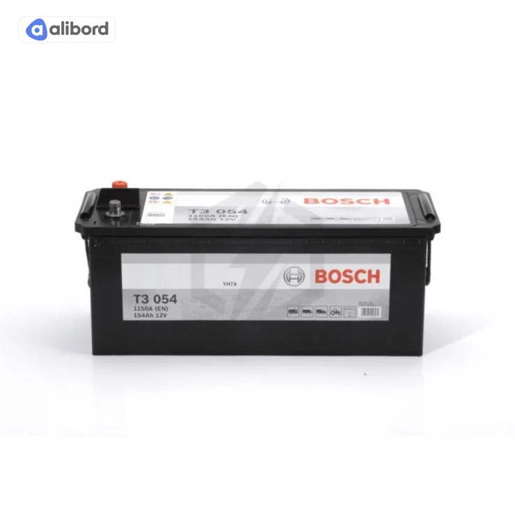 Акумулятор 154Ah-12v BOSCH (T3054) (513x189x223),полярність зворотна (3),EN1150 0092T30540