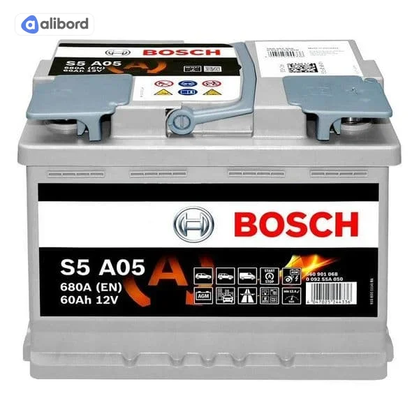 Акумулятор 60Ah-12v BOSCH AGM (LA007) (242x175x190),R,EN680 Dual Purpose 0092LA0070