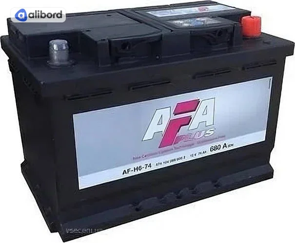 Акумулятор 74Ah-12v AFA (278x175x190), R, EN680 574 104 068