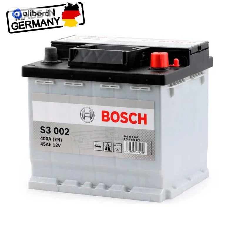 Акумулятор 45Ah-12v BOSCH (S3003) (207x175x190),L,EN400 0092S30030