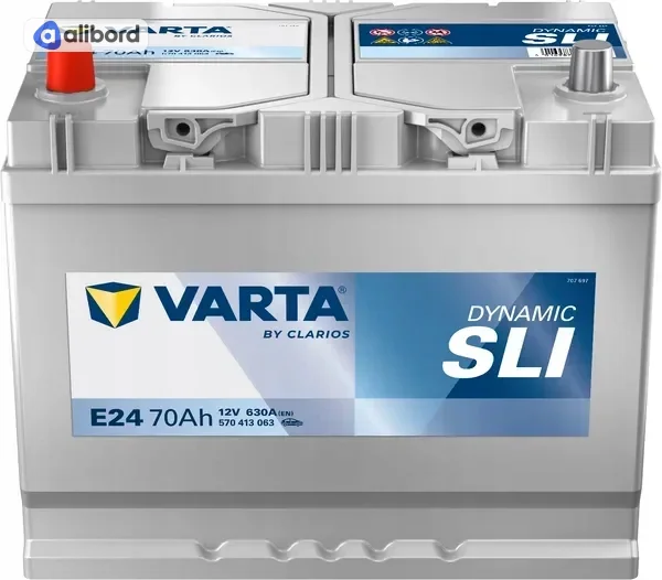 Акумулятор 70Ah-12v VARTA Dynamic SLI (E24) (261х175х220),L,EN630 Азія 570 413 063