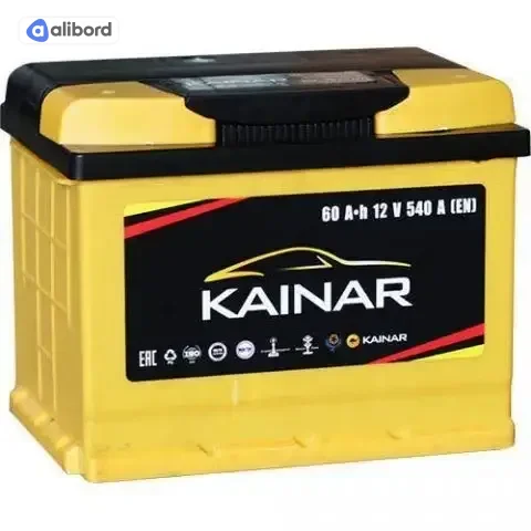 Акумулятор   60Ah-12v KAINAR (242х175х190),R,EN550 !КАТ. -20% 060 261 0 120 ЖЧ
