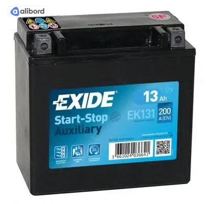 Акумулятор 13Ah-12v Exide AGM AUXILIARY (150х90х145), L, EN200 EK131