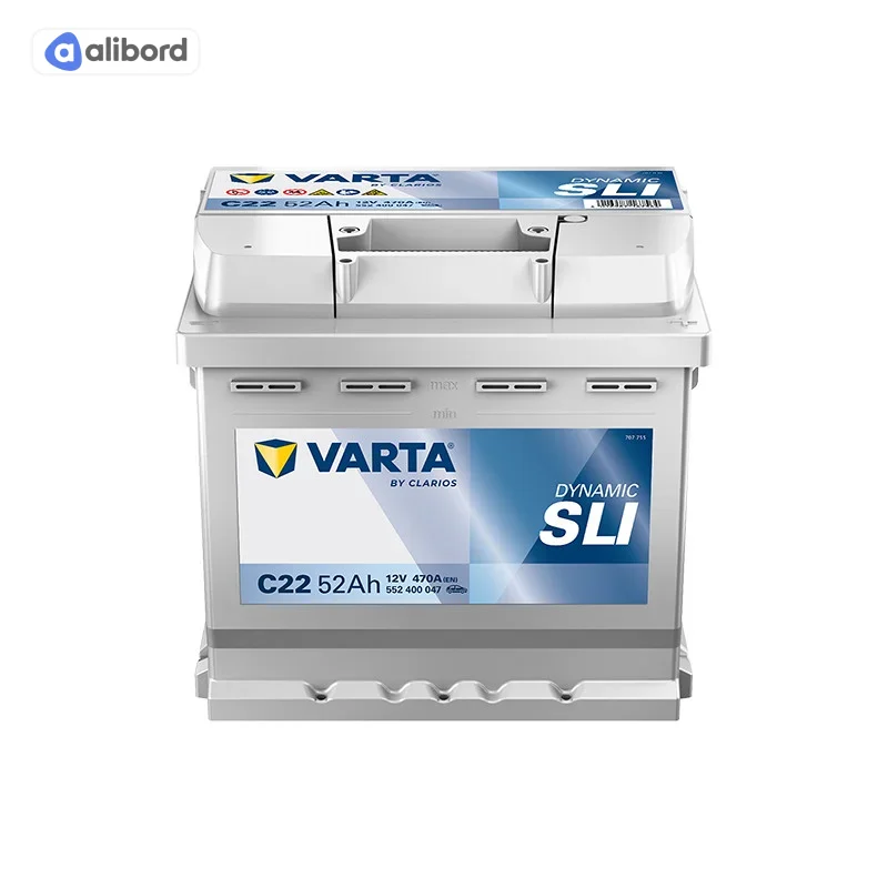 Акумулятор 52Ah-12v VARTA Dynamic SLI (C6) (207х175х175),R,EN520 552 401 052