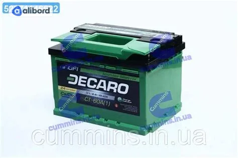 Акумулятор 60Ah-12v DECARO PROFI (242x175x175),L,EN600 6СТ-60 А3 (1) PRO