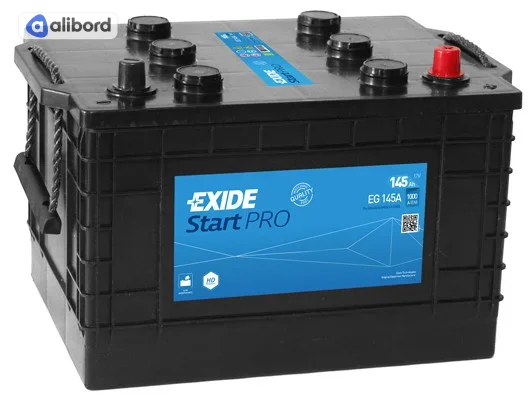 Акумулятор 145Ah-12v Exide Start PRO (360х253х240), R, EN1000 EG145A