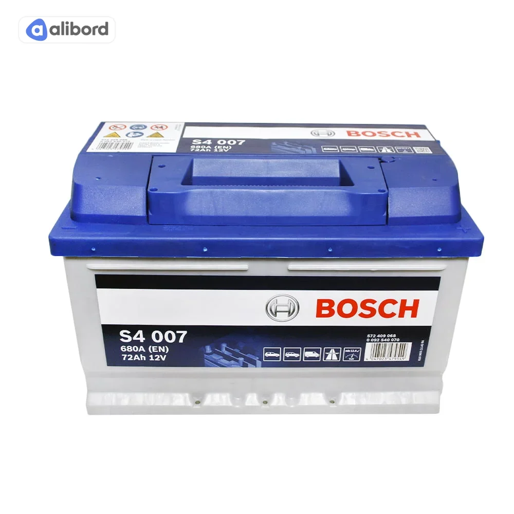 Акумулятор   72Ah-12v BOSCH (S4007) (278x175x175),R,EN680 !КАТ. -10% 0092S40070
