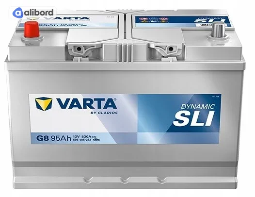 Акумулятор 95Ah-12v VARTA Dynamic SLI (G8) (306х173х225),L,EN830 Азія !КАТ. -10% 595 405 083