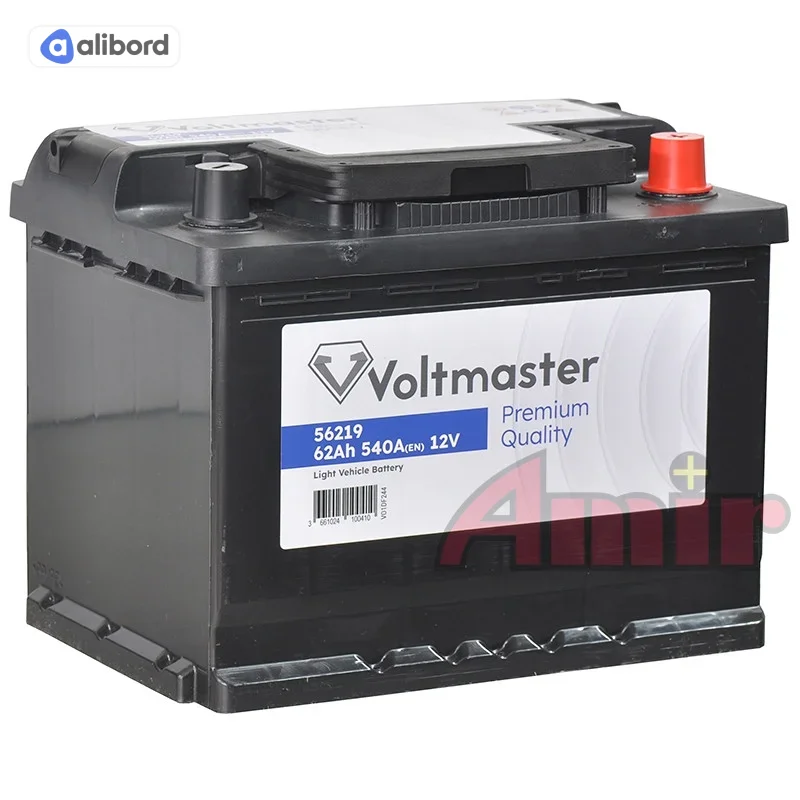 Акумулятор   62Ah-12v VOLTMASTER (Exide) (242х175х190),L,EN540 !КАТ. -20% 56221