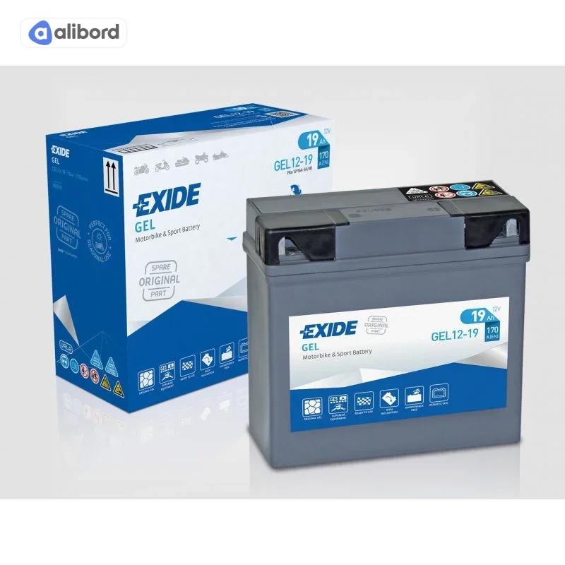 Акумулятор 19Ah-12v Exide (EB16L-B) (175х100х155) R, EN190 EB16L-B