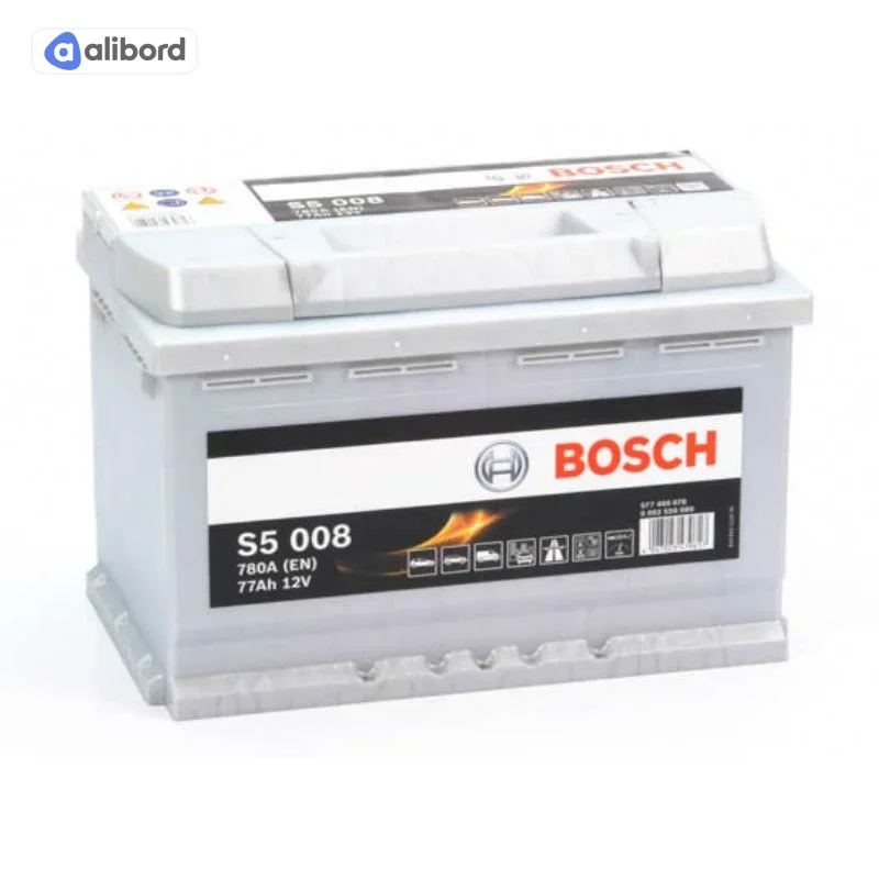 Акумулятор   77Ah-12v BOSCH (S5008) (278x175x190),R,EN780 !КАТ. -15% 0092S50080