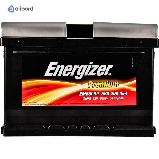 Акумулятор 60Ah-12v Energizer Prem. (242х175х175), R, EN540 560 409 054