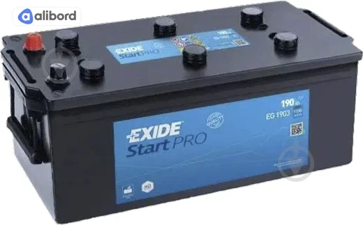 Акумулятор 190Ah-12v Exide Start PRO (513х223х223),полярність зворотна (3),EN1100 EG1903