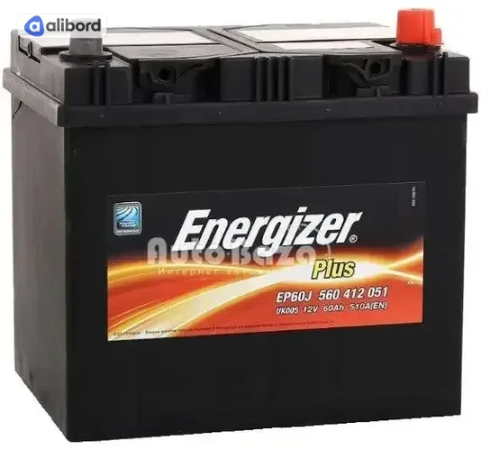 Акумулятор   60Ah-12v Energizer Plus (232х173х225), R,EN510 !КАТ. -10% 560 412 051