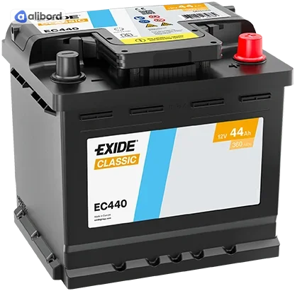Акумулятор   44Ah-12v Exide CLASSIC(207х175х190),R,EN360 !КАТ. -20% EC440