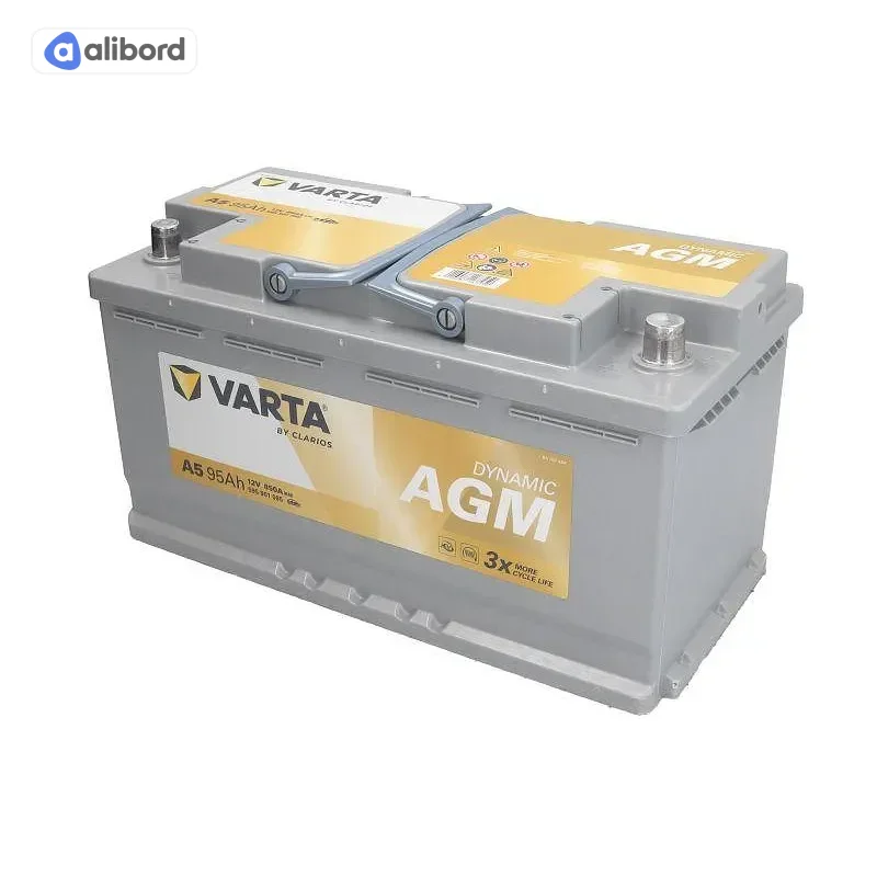 Акумулятор 95Ah-12v VARTA Dynamic AGM (A5) (353х175х190),R,EN850 !КАТ. -15% 595 901 085