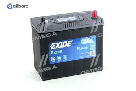 Акумулятор   45Ah-12v VOLTMASTER (Exide) (237х127х227), R,EN330 Азія 54584