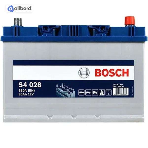 Акумулятор   95Ah-12v BOSCH (S4013) (353x175x190),R,EN800 !КАТ. -15% 0092S40130