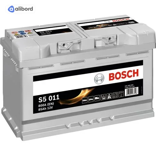 Акумулятор   85Ah-12v BOSCH (S5010) (315x175x175),R,EN800 !КАТ. -20% 0092S50100
