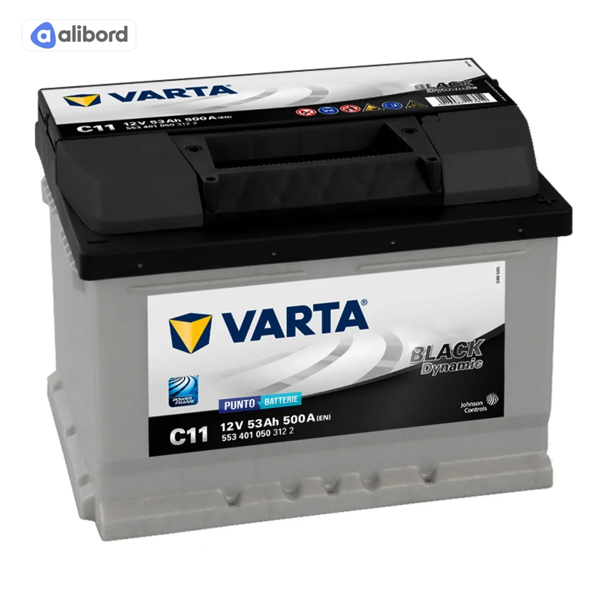 Акумулятор   53Ah-12v VARTA BLD(C11) (242x175x175),R,EN500 !КАТ. -10% 553 401 050