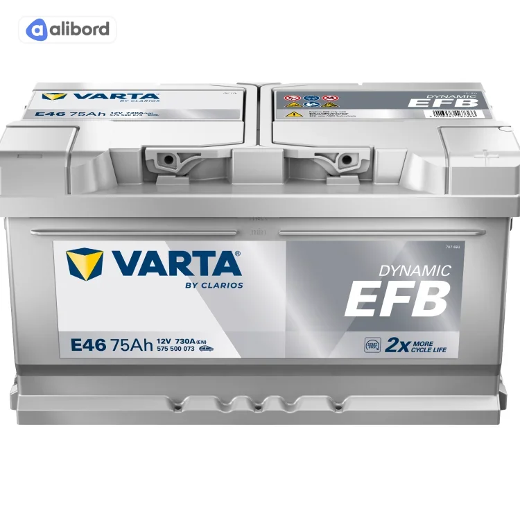 Акумулятор 75Ah-12v VARTA Dynamic EFB (E46) (314х175х175),R,EN730 575 500 073