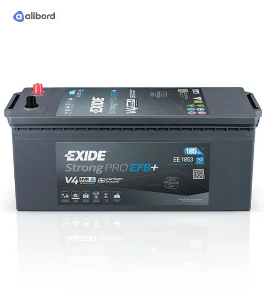Акумулятор 185Ah-12v Exide Strong PRO EFB+ (513х223х223),полярність зворотна (3),EN1100 EE1853