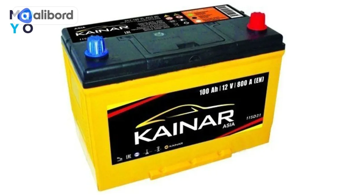 Акумулятор  100Ah-12v KAINAR (353х175х190),R,EN850 !КАТ. -20% 100 261 0 120 ЖЧ