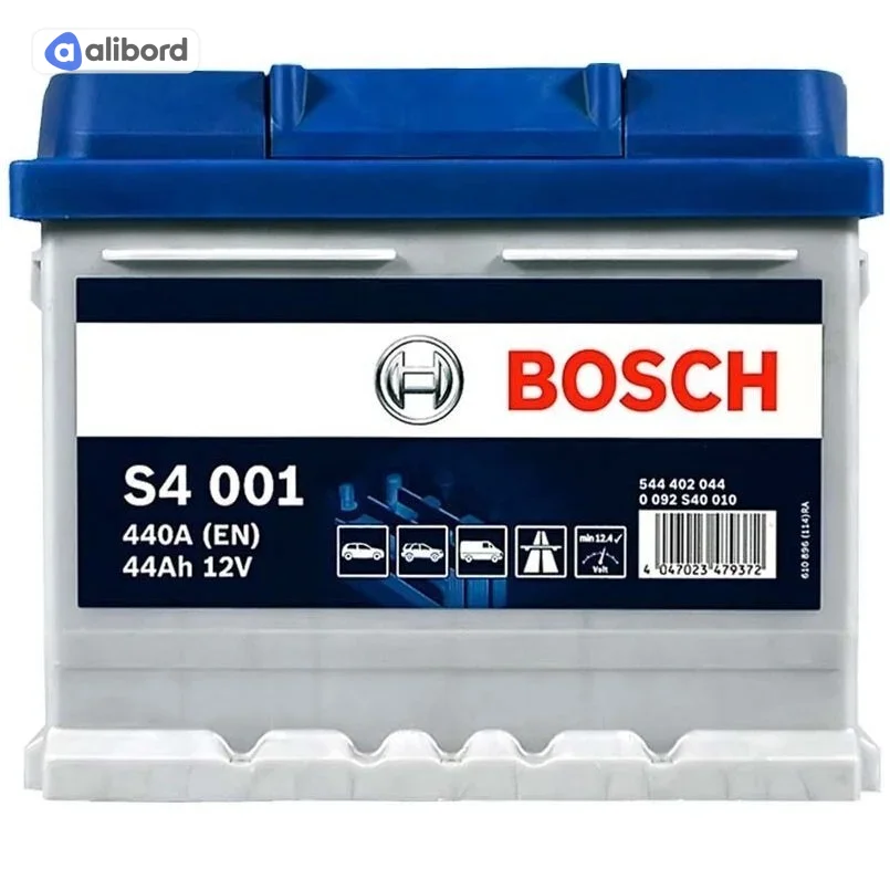 Акумулятор 44Ah-12v BOSCH (S4001) (207x175x175),R,EN440 0092S40010
