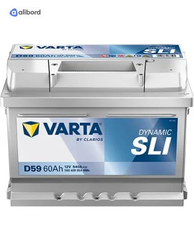 Акумулятор 60Ah-12v VARTA Dynamic SLI (D43) (242х175х190),L,EN540 !КАТ. -10% 560 127 054