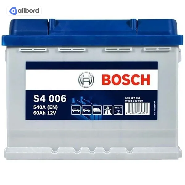 Акумулятор 60Ah-12v BOSCH (S4006) (242x175x190),L,EN540 0092S40060