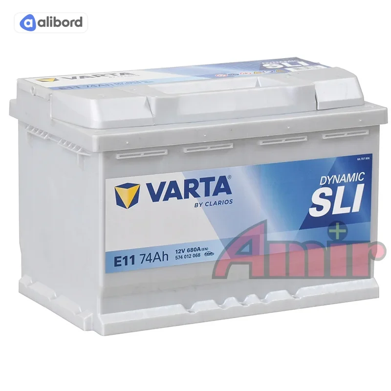 Акумулятор 74Ah-12v VARTA Dynamic SLI (E12) (278x175x190),L,EN680 574 013 068