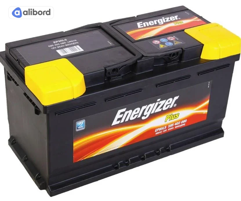 Акумулятор   95Ah-12v Energizer Plus (353х175х190), R,EN800 !КАТ. -10% 595 402 080