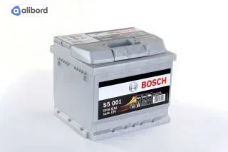 Акумулятор   52Ah-12v BOSCH (S5001) (207x175x175),R,EN520 !КАТ. -20% 0092S50010