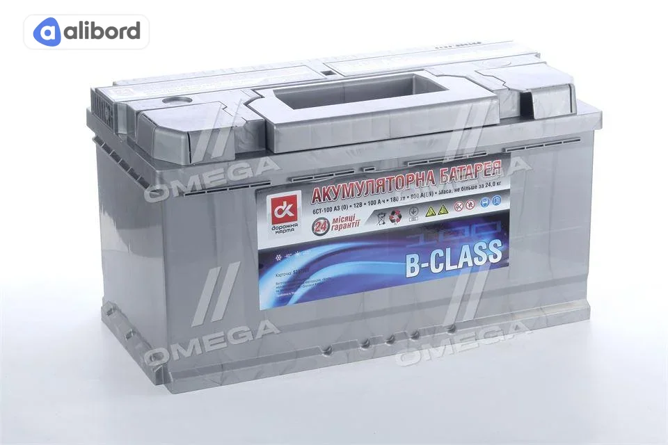 Акумулятор 100Ah-12v B-CLASS <ДК>(353х175х190), L, EN840 6СТ-100 А3 (1) B