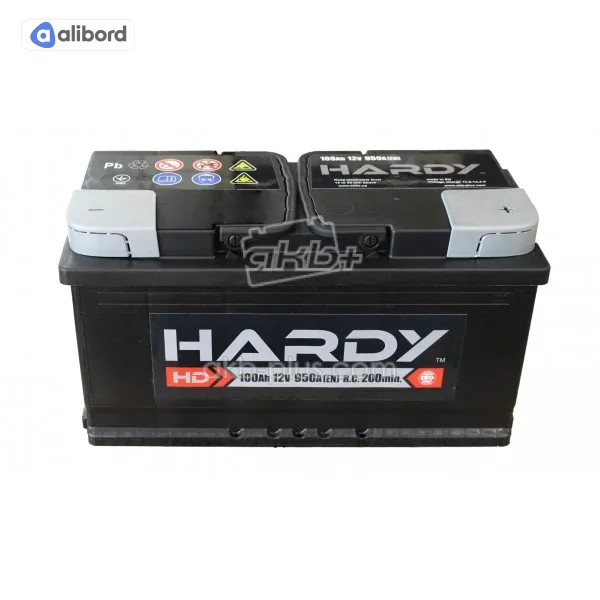 Акумулятор   90Ah-12v HARDY STANDARD (353x175x190),L,EN780 !КАТ. -10% 52371032540